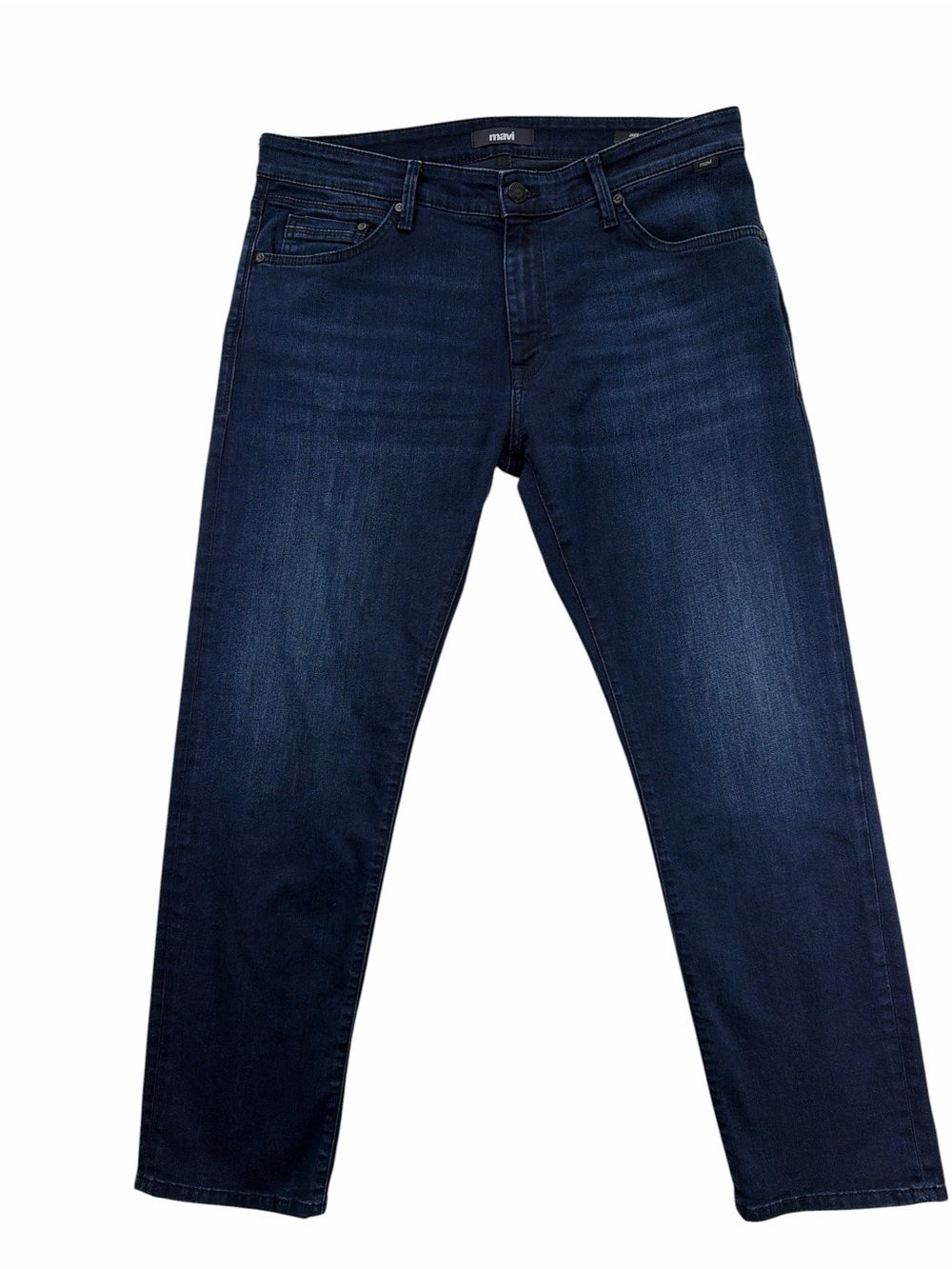 Mavi Men's Jake Slim Jeans in Dark Blue Size 36x30 - Picture 3 of 10